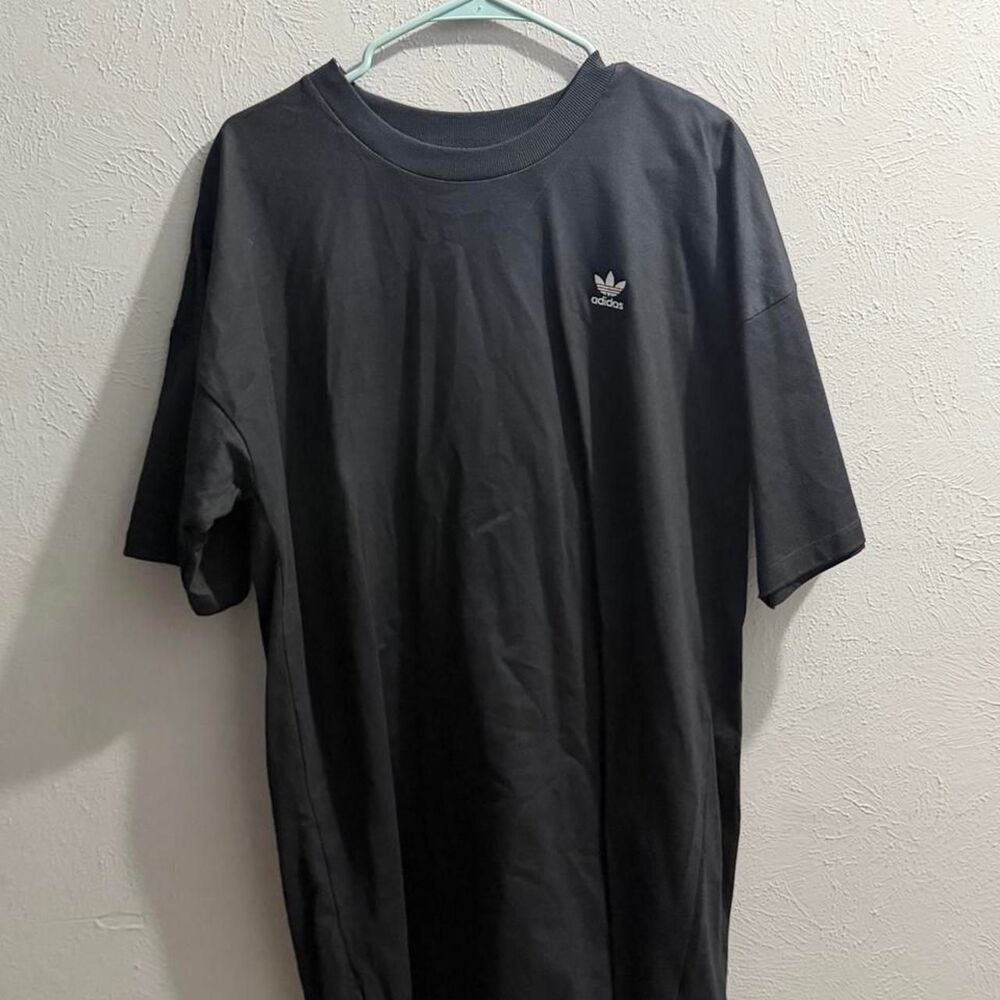 Adidas Women's Black Shirt-dress